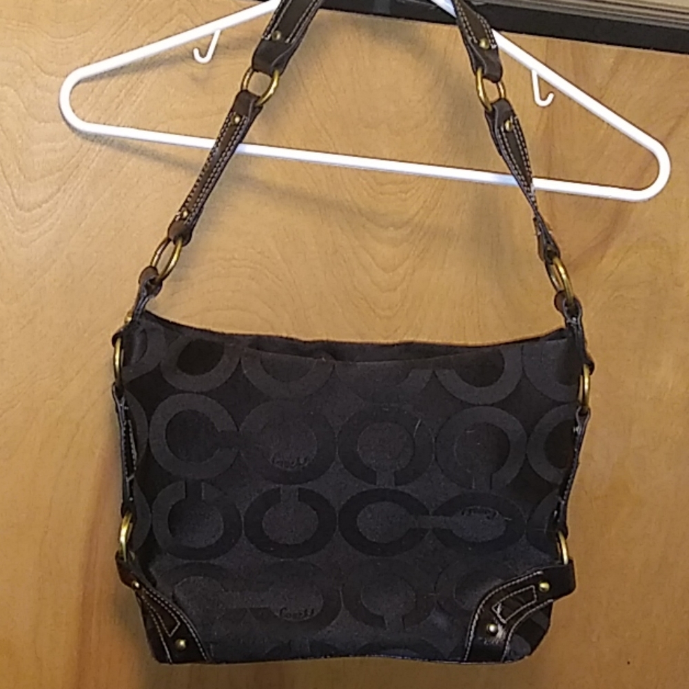 Coach black purse
